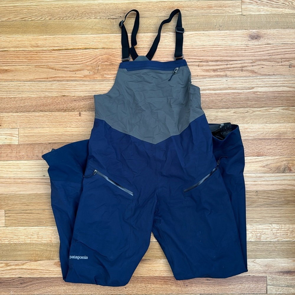 Patagonia SNOWDRIFTER BIB - WOMEN'S - Navy - Small